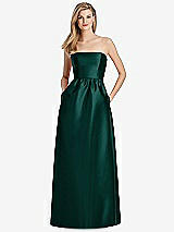 Rear View Thumbnail - Evergreen Lela Rose Bridesmaid Dress LR248