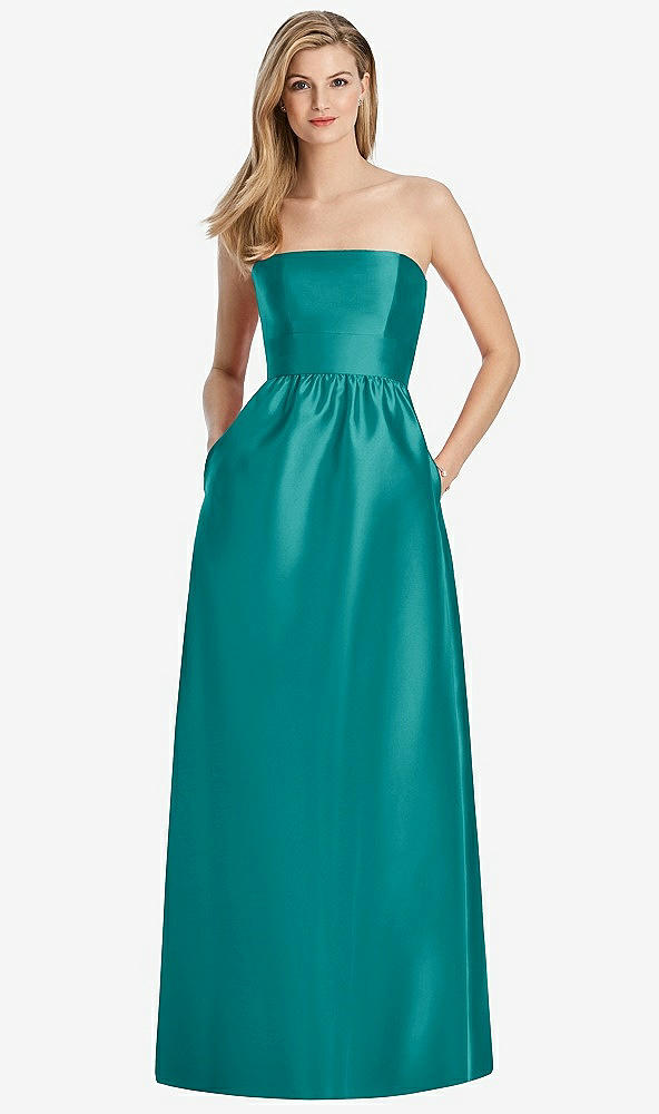 Back View - Jade Lela Rose Bridesmaid Dress LR248