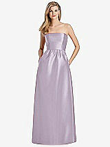 Rear View Thumbnail - Lilac Haze Lela Rose Bridesmaid Dress LR248