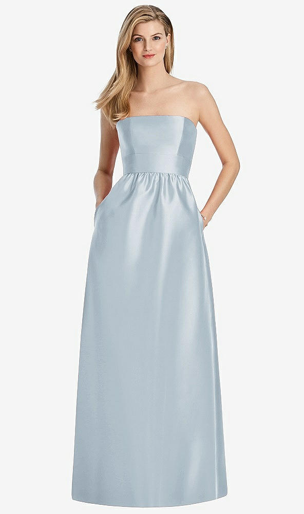 Back View - Mist Lela Rose Bridesmaid Dress LR248