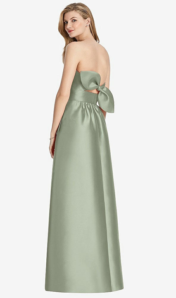 Front View - Sage Lela Rose Bridesmaid Dress LR248