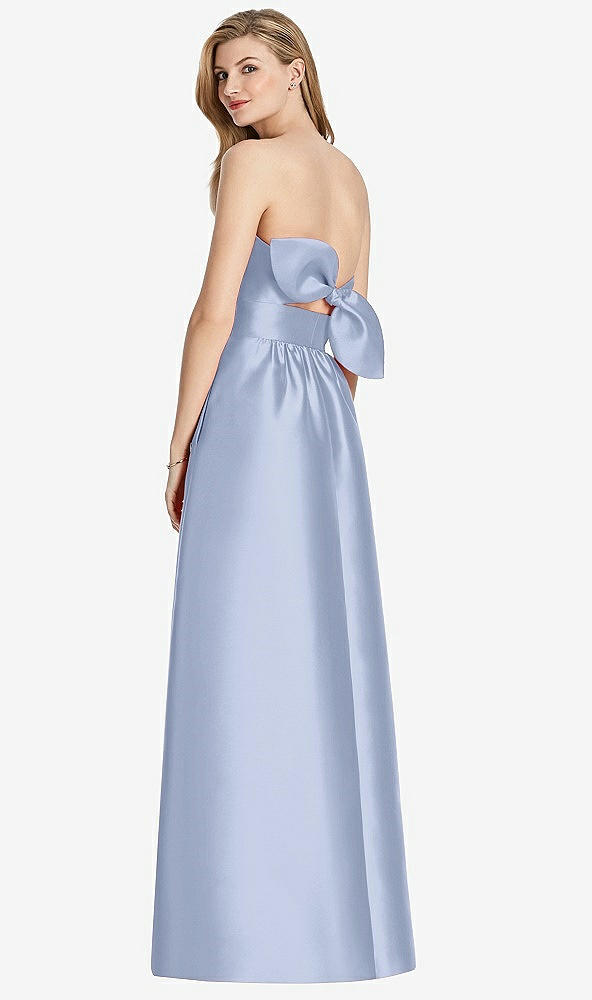 Front View - Sky Blue Lela Rose Bridesmaid Dress LR248