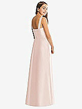 Rear View Thumbnail - Blush Alfred Sung Junior Bridesmaid Style JR544