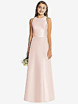 Rear View Thumbnail - Blush & Blush Alfred Sung Junior Bridesmaid Style JR545