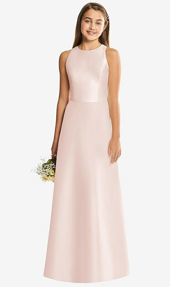 Back View - Blush & Blush Alfred Sung Junior Bridesmaid Style JR545