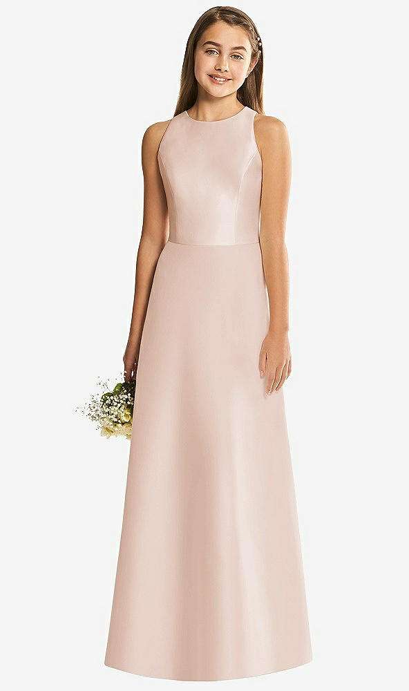 Back View - Cameo & Cameo Alfred Sung Junior Bridesmaid Style JR545