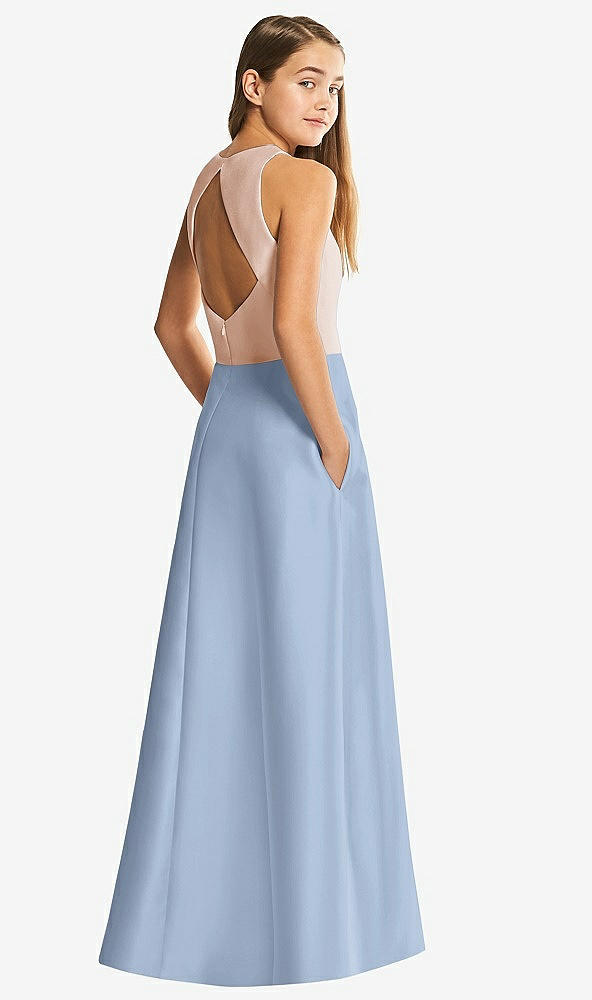 Front View - Cloudy & Cameo Alfred Sung Junior Bridesmaid Style JR545