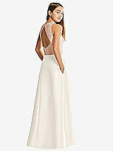 Front View Thumbnail - Ivory & Cameo Alfred Sung Junior Bridesmaid Style JR545