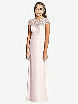 Front View Thumbnail - Blush Alfred Sung Junior Bridesmaid Dress JR546