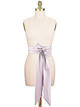 Alt View 1 Thumbnail - Suede Rose Satin Twill Wedding Sash