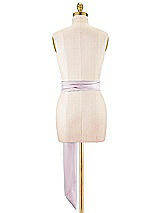 Alt View 3 Thumbnail - Suede Rose Satin Twill Wedding Sash