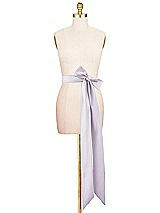 Alt View 2 Thumbnail - Lilac Haze Satin Twill Wedding Sash