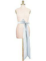 Alt View 2 Thumbnail - Mist Satin Twill Wedding Sash