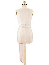 Alt View 3 Thumbnail - Rose Satin Twill Wedding Sash