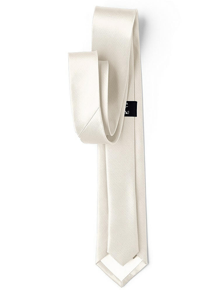 Back View - Ivory Yarn-Dyed Modern Tie by After Six