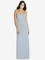 Front View Thumbnail - Mist Fishtail Skirt Stretch Maxi Dress