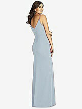 Rear View Thumbnail - Mist Fishtail Skirt Stretch Maxi Dress