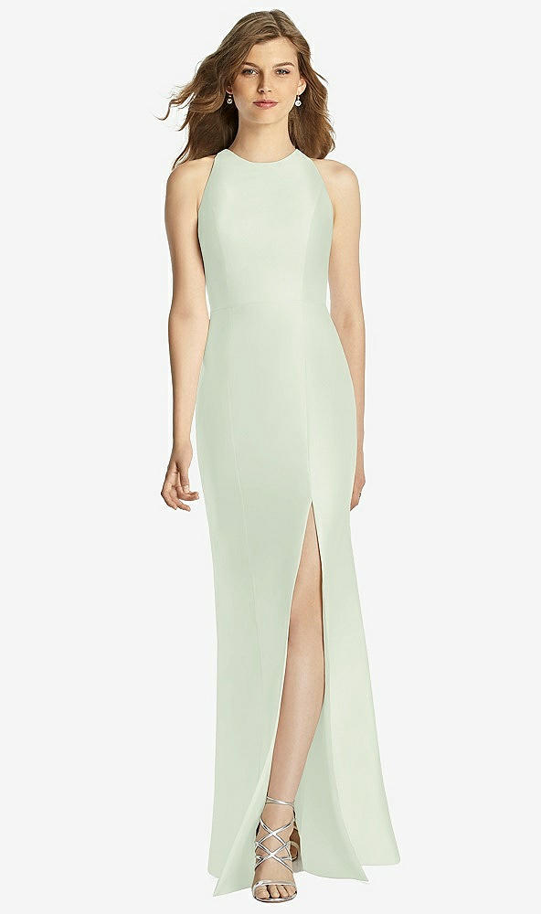 Front View - Mint Green Bella Bridesmaid Dress BB121