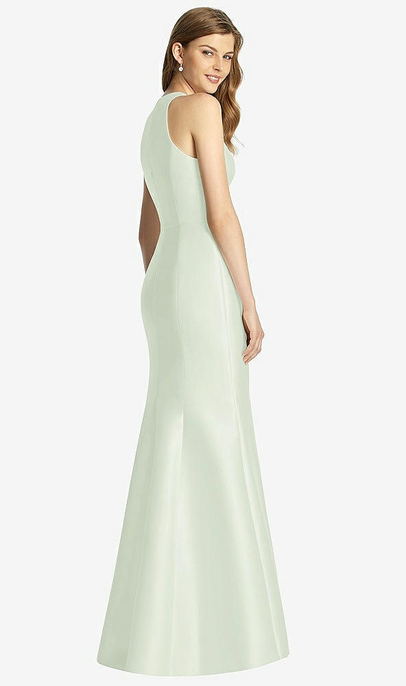 Back View - Mint Green Bella Bridesmaid Dress BB121