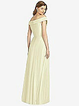 Rear View Thumbnail - Butter Yellow Bella Bridesmaid Dress BB123