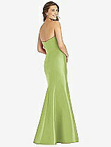 Rear View Thumbnail - Mojito Full-length Strapless Sweetheart Neckline Dress