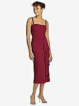Front View Thumbnail - Burgundy After Six Bridesmaid Dress 6804