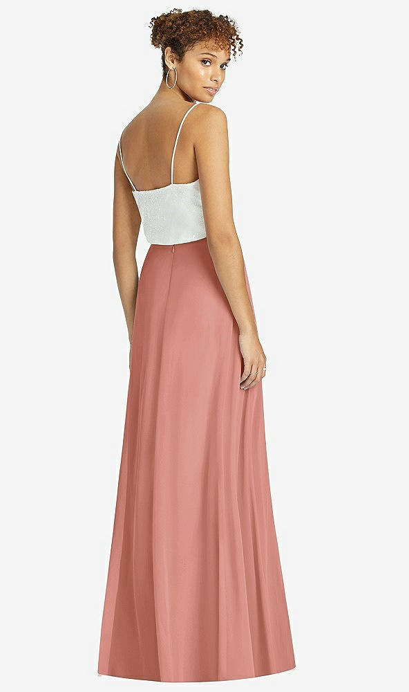 Back View - Desert Rose After Six Bridesmaid Skirt S1518