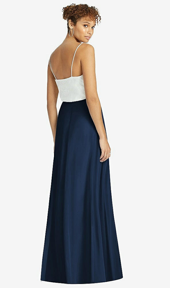 Back View - Midnight Navy After Six Bridesmaid Skirt S1518