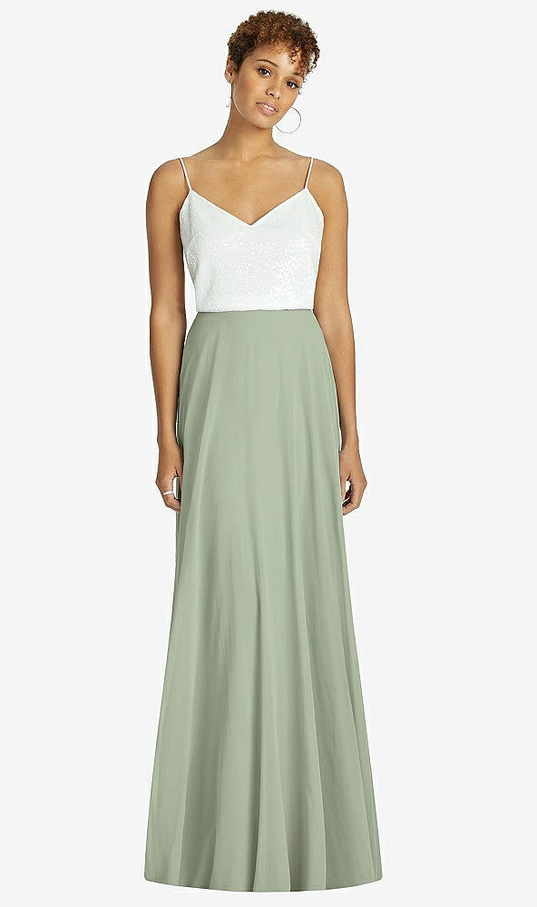 Front View - Sage After Six Bridesmaid Skirt S1518