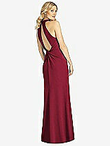 Rear View Thumbnail - Burgundy After Six Bridesmaid Dress 6807