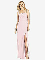 Front View Thumbnail - Ballet Pink After Six Bridesmaid Dress 6811
