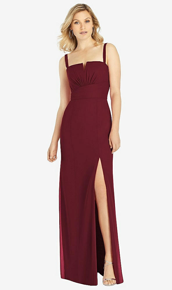 Front View - Cabernet After Six Bridesmaid Dress 6811