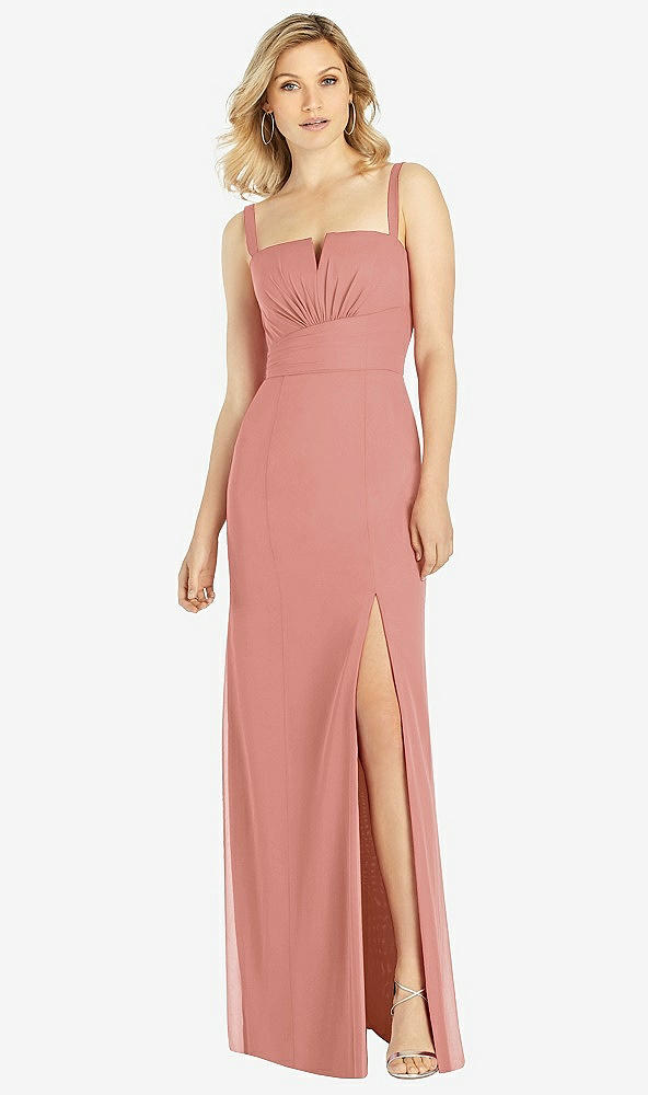 Front View - Desert Rose After Six Bridesmaid Dress 6811