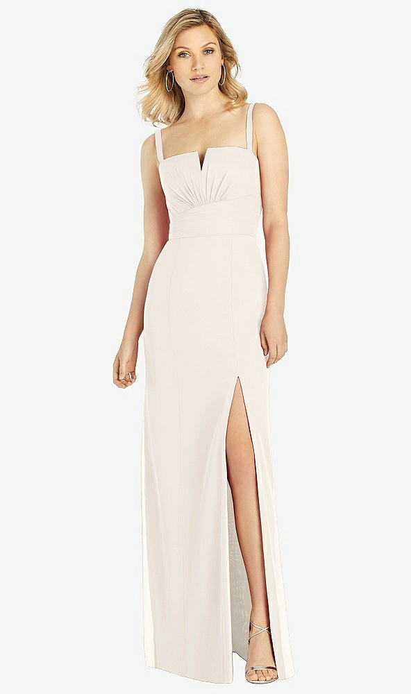 Front View - Ivory After Six Bridesmaid Dress 6811