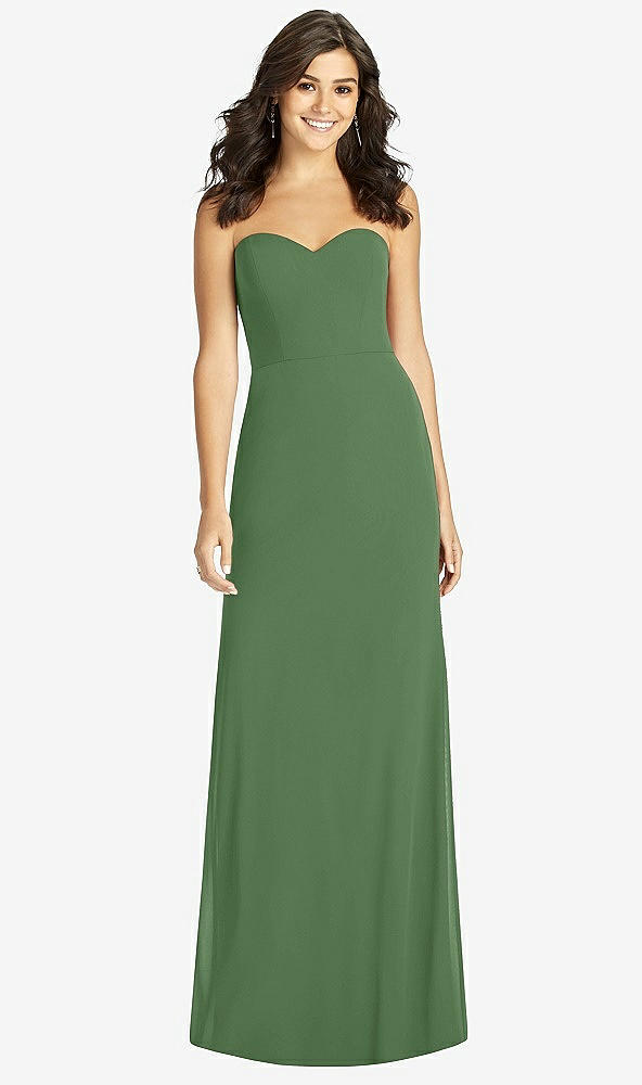 Front View - Vineyard Green Sweetheart Strapless Mermaid Dress