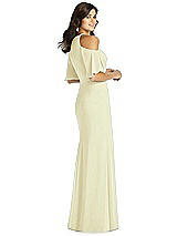 Rear View Thumbnail - Butter Yellow Thread Bridesmaid Style Dakota