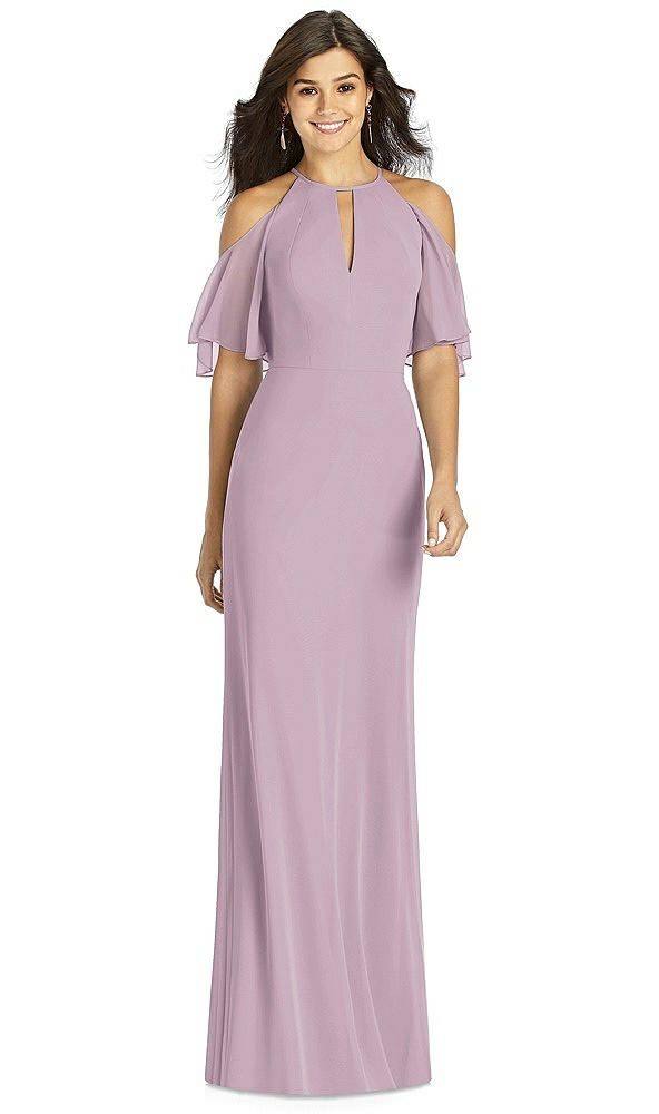 Front View - Suede Rose Thread Bridesmaid Style Dakota