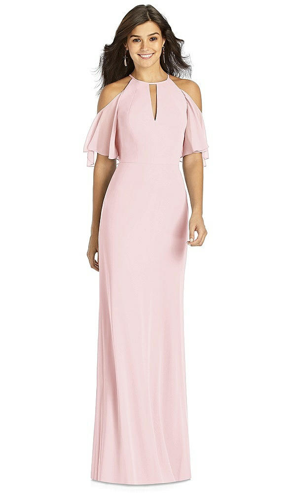 Front View - Ballet Pink Thread Bridesmaid Style Dakota