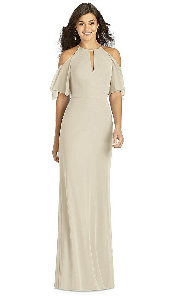 Front View - Champagne Thread Bridesmaid Style Dakota