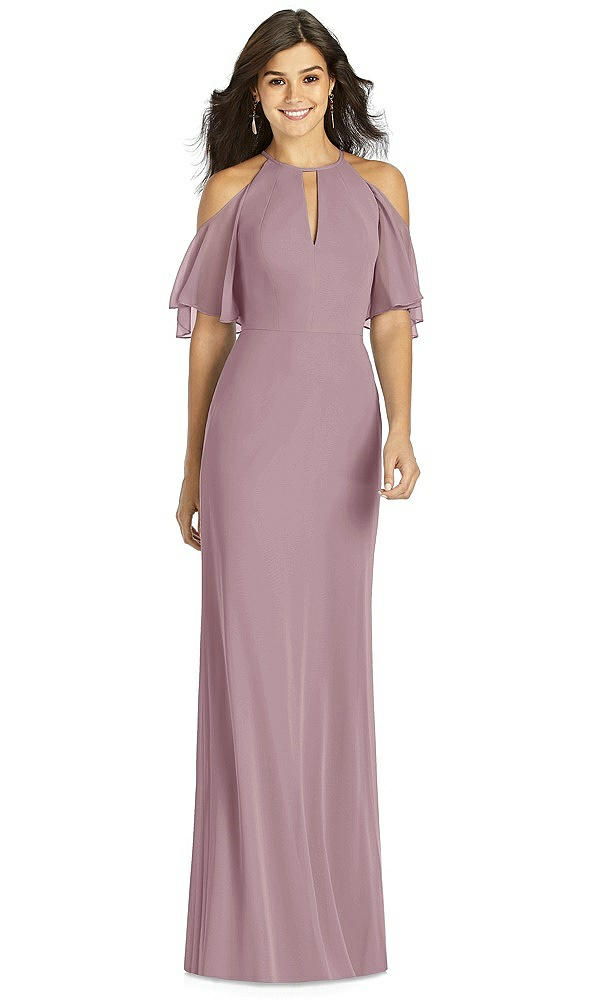Front View - Dusty Rose Thread Bridesmaid Style Dakota