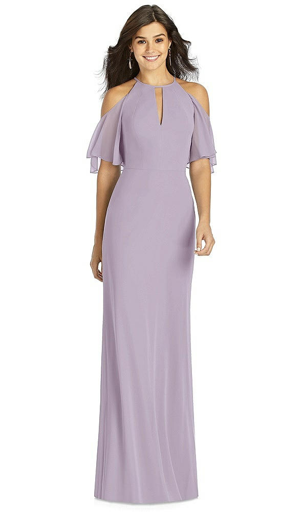 Front View - Lilac Haze Thread Bridesmaid Style Dakota