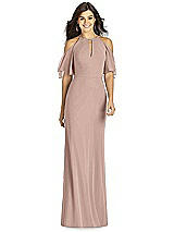 Front View Thumbnail - Neu Nude Thread Bridesmaid Style Dakota