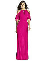 Front View Thumbnail - Think Pink Thread Bridesmaid Style Dakota