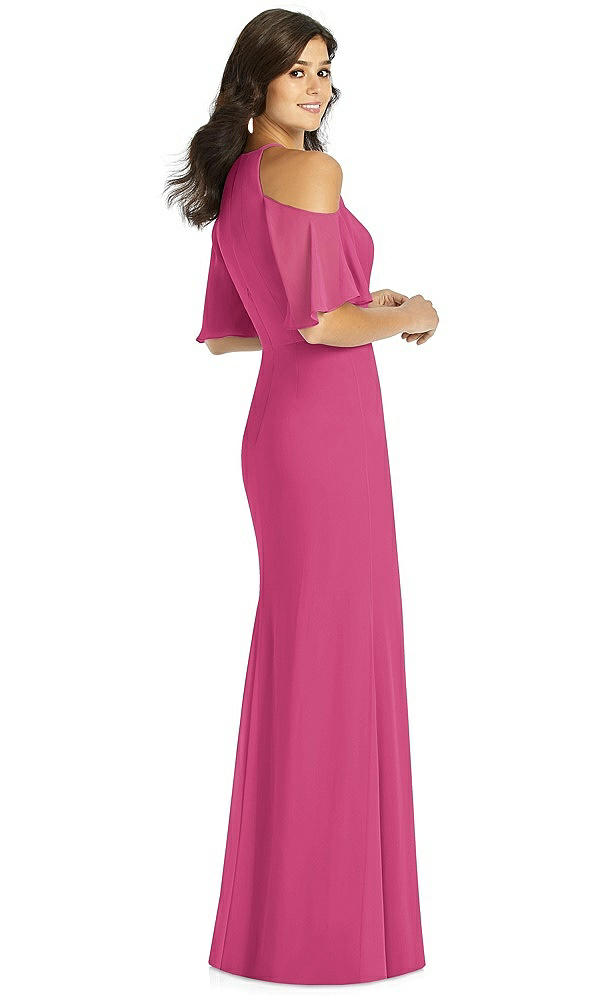 Back View - Tea Rose Thread Bridesmaid Style Dakota