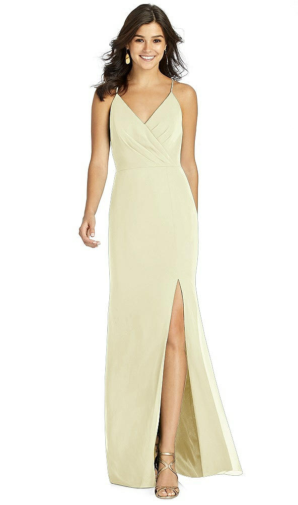 Front View - Butter Yellow Thread Bridesmaid Style Cora