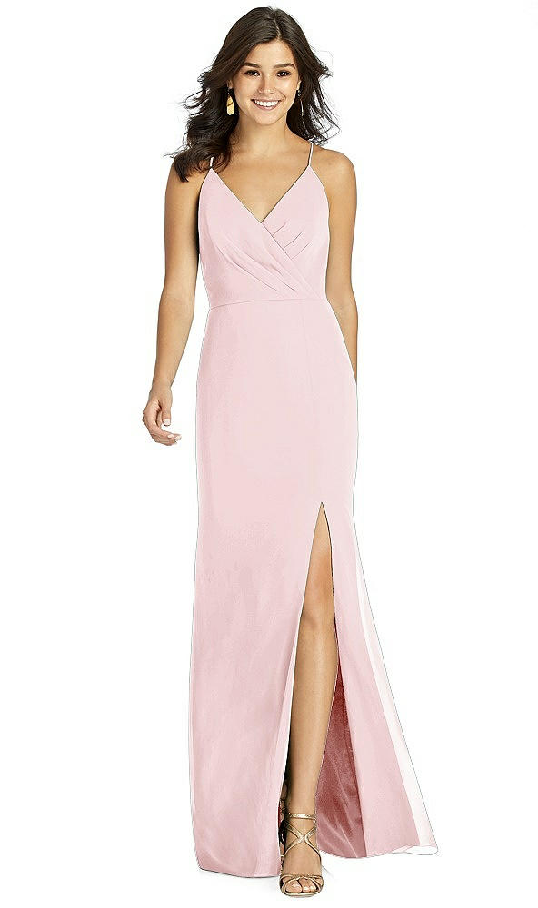 Front View - Ballet Pink Thread Bridesmaid Style Cora