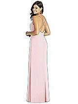 Rear View Thumbnail - Ballet Pink Thread Bridesmaid Style Cora