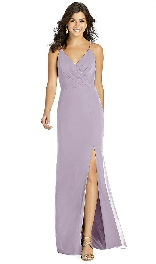 Front View - Lilac Haze Thread Bridesmaid Style Cora