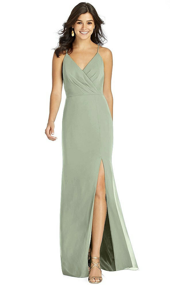 Front View - Sage Thread Bridesmaid Style Cora