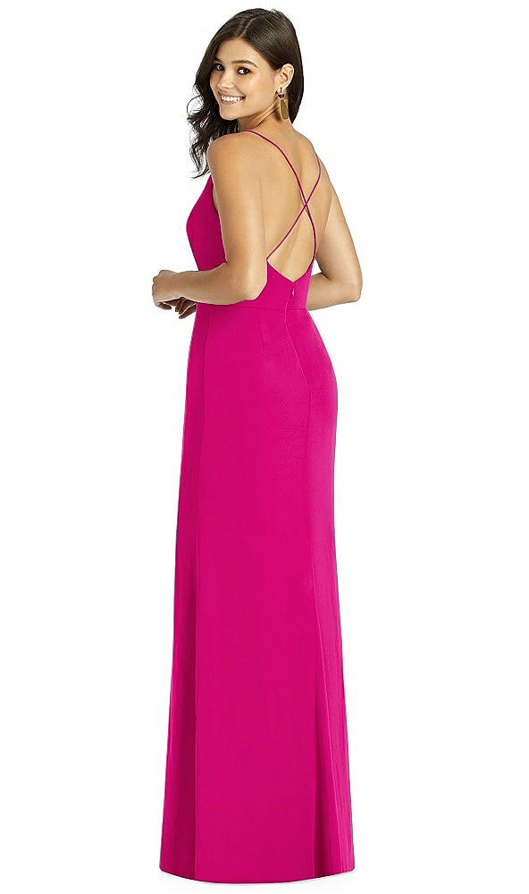 Back View - Think Pink Thread Bridesmaid Style Cora